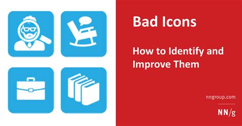 Bad Icons: How to Identify and Improve Them