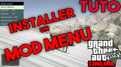 TUTO COMMENT INSTALLER UN MOD MENU SUR GTA V PC YouTube