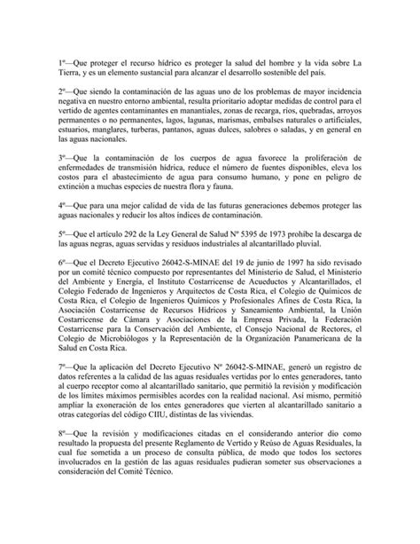 Reglamento Vertido Reuso Aguas Residuales Pdf