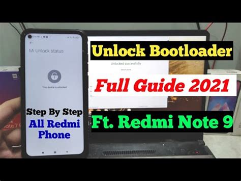 How To Unlock Bootloader Redmi Note 9 Unlock Bootloader Any Redmi