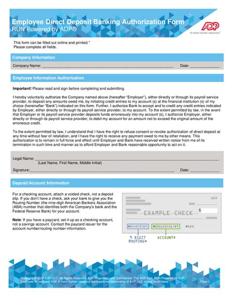 Fill Free Fillable Adp Pdf Forms