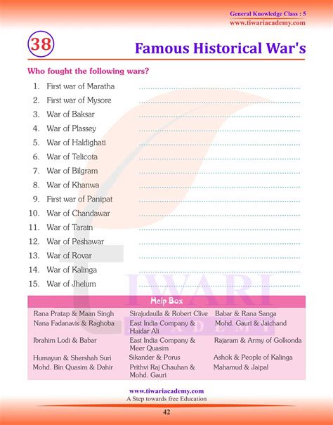 Class 5 General Knowledge Questions Answers Book In Pdf