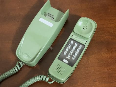 Working Restored Western Electric Green Touchtone Dial Trimline Wall