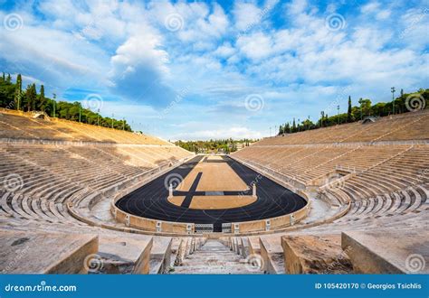 Panathenaic Stadium In Athens Greece Hosted The First Modern Olympic