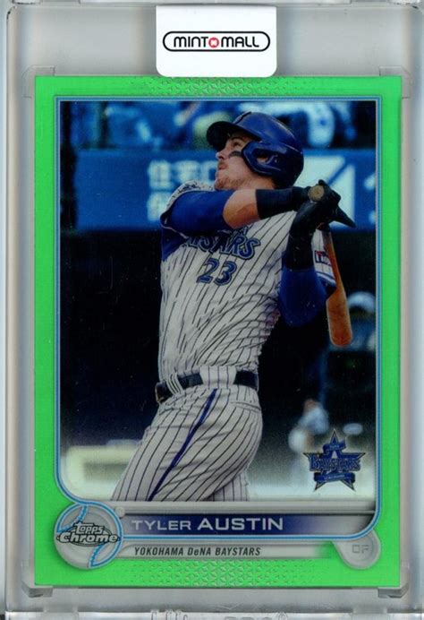 ミントモール MINT 池袋店 2022 Topps NPB Chrome 横浜DeNA オースティン Base Green