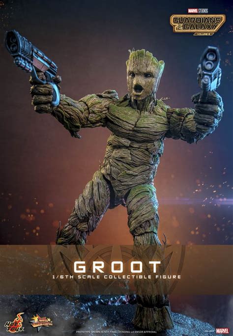 Groot Guardians Of The Galaxy Vol Hot Toys Mms Scale Figure