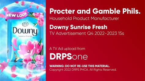 Downy Sunrise Fresh Tv Ad Q S Philippines Youtube