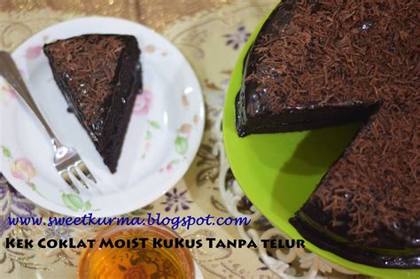 SWEETKURMA SK Kek Coklat Moist Kukus Tanpa Telur