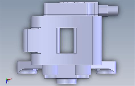 刹车卡钳 Solidworks 2016 模型图纸下载 懒石网