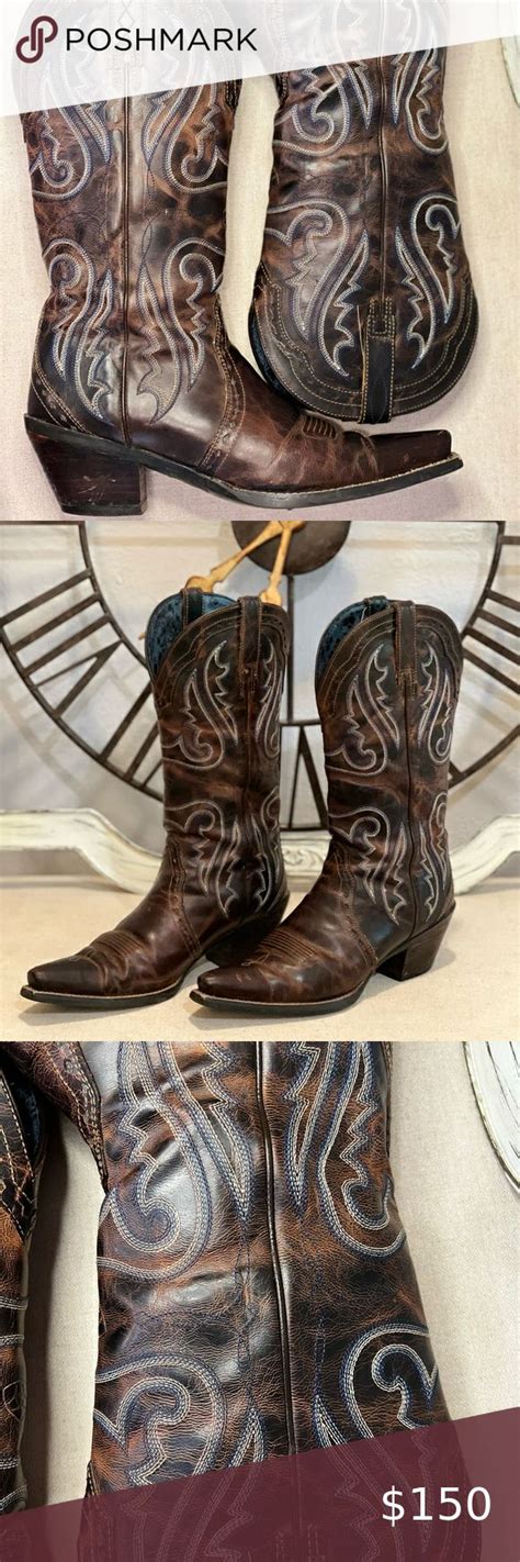 Ariet Western Boots Heritage X Toe Style#10010265 | Western boots ...