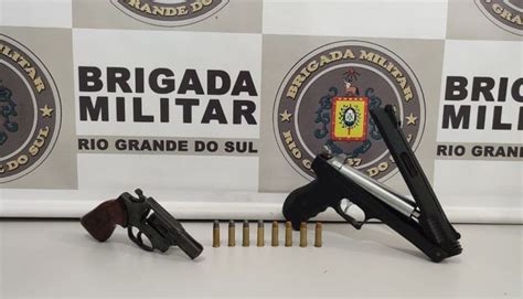 Homem é Preso Por Ameaça Lesão Corporal E Posse Irregular De Arma De