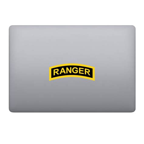 US Army Division Ranger Tab Full Color Vinyl Decal Indoor Outdoor Vinyl ...