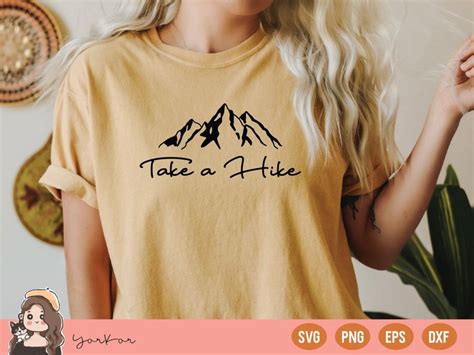 Take A Hike SVG Hiking SVG Hiker SVG Mountains Svg Outdoor Svg