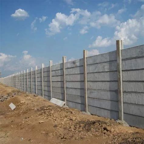 Concrete Panel Build Rcc Boundary Compound Wall For House At Rs 89