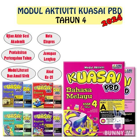 Bunny Buku Sekolah Modul Aktiviti Kuasai Pbd Kssr Uasa Tahun