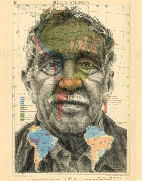 Gabriel García Márquez — Daniel Baxter Art