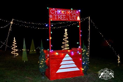 Christmas Decor We Built A Christmas Tree Lot Christmas Tree Lots