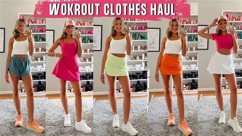 Halara Activewear Try On Haul Tennis Skirts Colorful Tops Viral