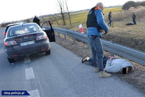 Brawurowa Akcja Cb P Zatrzymanie W Woj Opolskim Foto