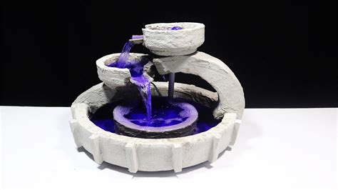 How To Make Amazing Indoor Tabletop Waterfall Fountain Indoor