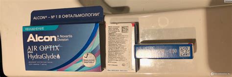 Контактные линзы Alcon AIR OPTIX plus HydraGlyde - «Легкие, увлажненные ...