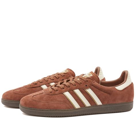 Adidas Samba OG Preloved Brown Wonder White Earth Strata END