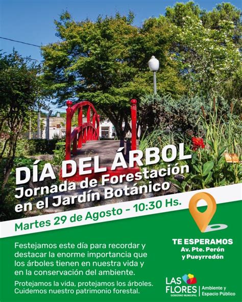 DÍA DEL ÁRBOL JORNADA DE FORESTACIÓN EN EL JARDÍN BOTÁNICO Noticias