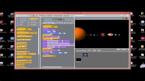 SCRATCH PRACTICA 15 EL SISTEMA SOLAR YouTube