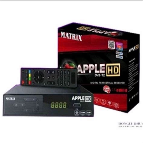 Jual Stb Set Top Box Apple Matrik Hd Dvb T Digital Terestrial Receiver