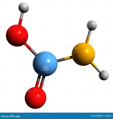3D Image Of Carbamoyl Phosphate Skeletal Formula | CartoonDealer.com ...