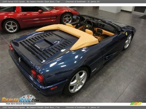 Blu Swaters Metallic Dark Blue 1995 Ferrari F355 Spider Photo 6