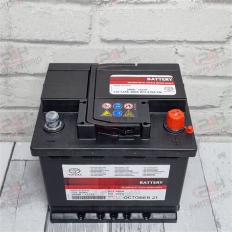 TOYOTA AVENSIS BATTERY GENUINE 12V BATTERY 28800 YZZZE AZT50 ZZT250