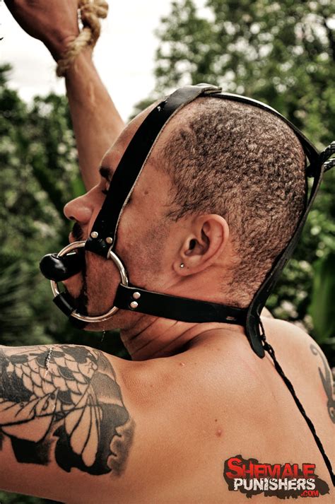 Three Kinky Latina Shemales Fuck Cum On A Tied Up Sex Slave Outdoors CoedCherry