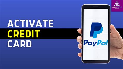 How To Activate Your Paypal Debit Card Youtube