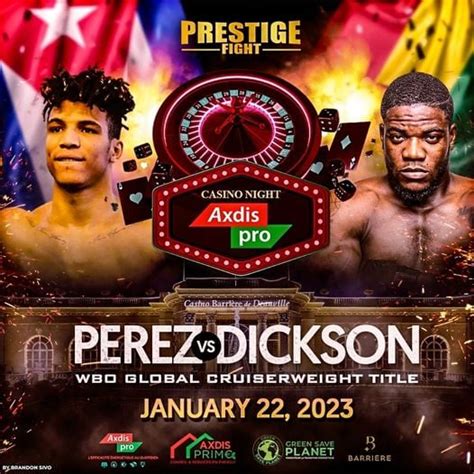 Wbo Global Cruiserweight Championship Lenar Perez Cuba V Jacob