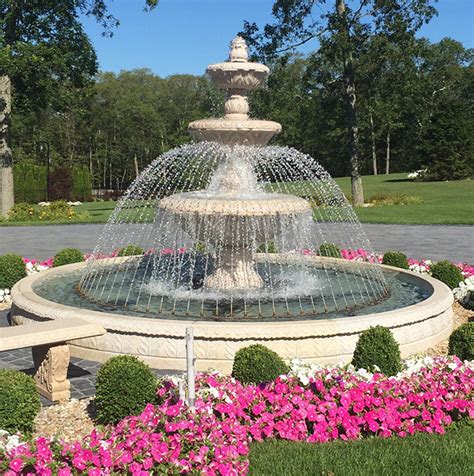 Tiered Fountains Store Estate Fountains Invest In Natural Stone