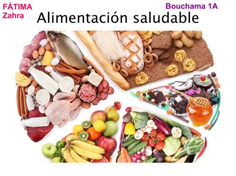 Alimentación Saludable Fatti Ma Bouchama 1 A Power Point Ppt