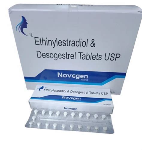 Desogesterel Ethinylestradiol Tab Novegen At Rs Stripe