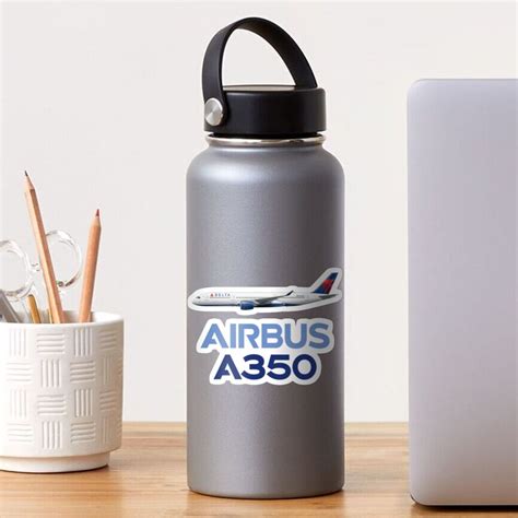 Airbus A350 Airplane Sticker For Sale By Pamelarubio Redbubble