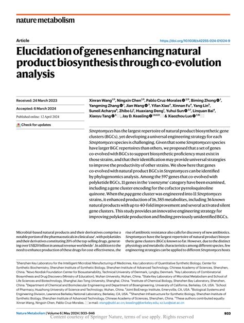 Elucidation Of Genes Enhancing Natural Product Biosynthesis Through Co