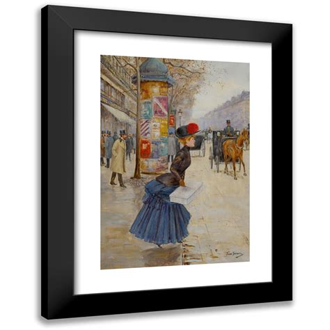 Jean Béraud 11x14 Black Modern Framed Museum Art Print Titled Young