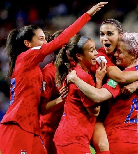 Christen Press Mallory Pugh Alex Morgan And Megan Rapinoe Usa Vs