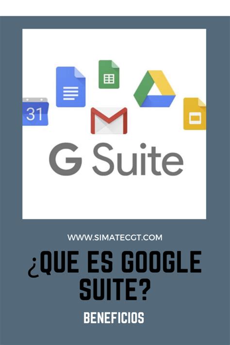 Qué es G Suite Simatec Servicios Integrales