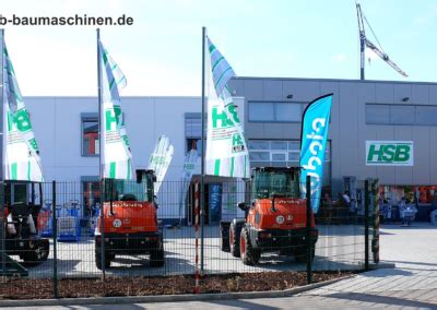 HSB Baumaschinen Impressionen Hausausstellung 2016 HSB Handels Und