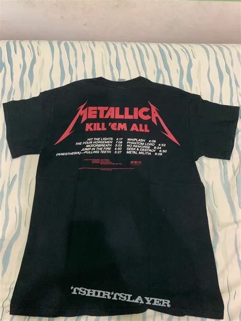 Metallica, Metallica - Kill 'Em All TShirt or Longsleeve (Plagoande's ...