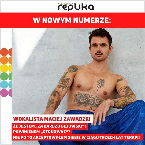 Maciej Zawadzki Zrobi Coming Out Artysta Nie Chcia Si Ukrywa Jak