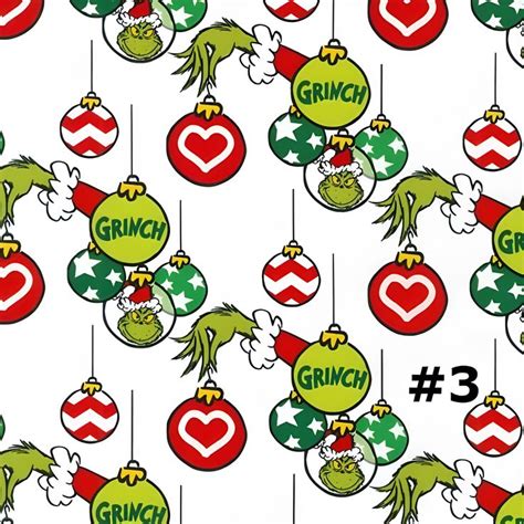 Pin by Gaby Lopez on Guardado rápido Christmas fabric Grinch stole