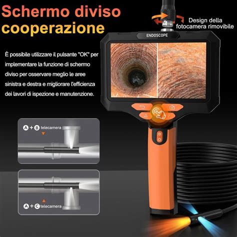 Endoscope Industrielle M Cam Ra Endoscopique Triple Objectif P