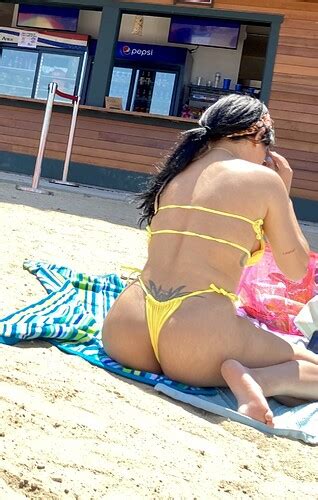 Thick Almost Naked Latina Liked The Attention Beach Bikini Forum
