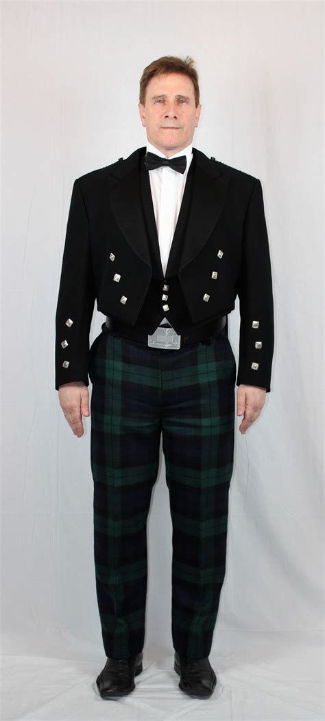 Prince Charlie Button Trews Outfit Klassic Kilts